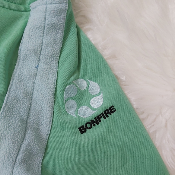 Thick Bonfire Snowboarding Company zip up hoodie - Picture 5 of 8